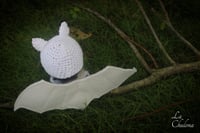 Image 2 of Sky- 7 inch Natural Fibers Bat Doll