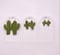 Image of Cactus Leather Earrings