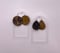 Image of Texture Leather Earrings