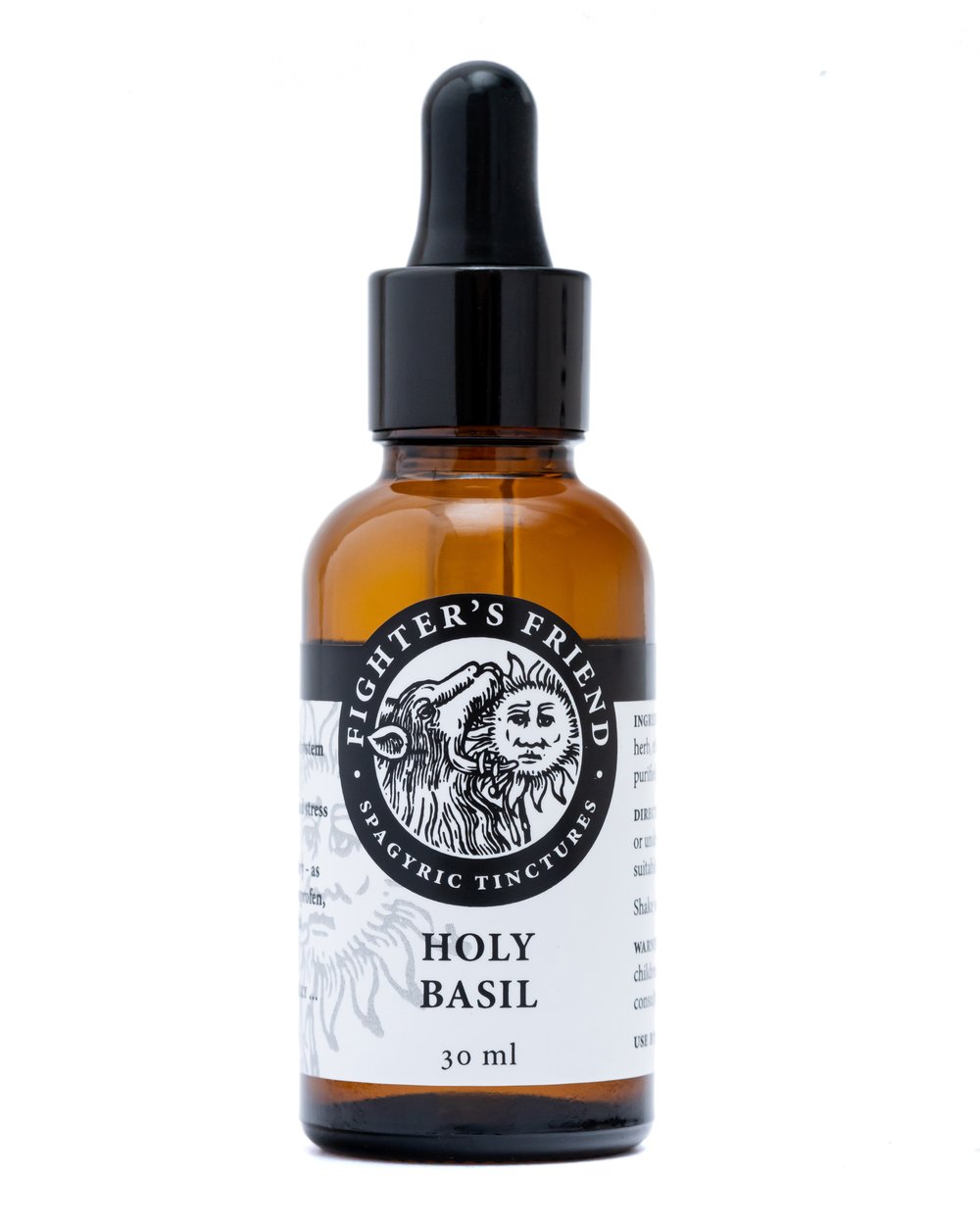 Image of HOLY BASIL - Single-Herb Spagyric Tincture - Adaptogen, Anti-Inflammatory