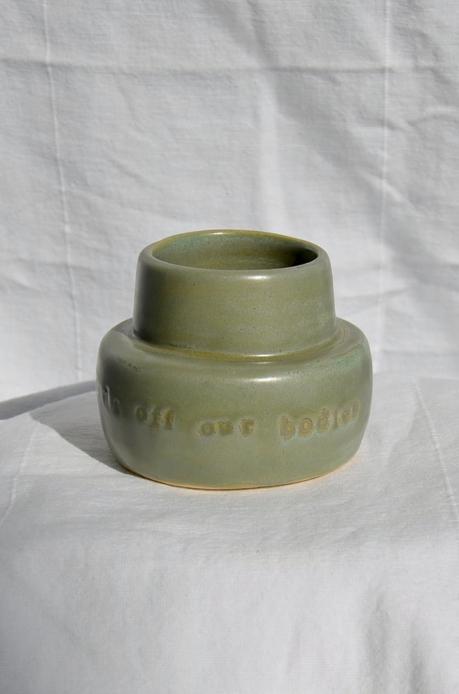 Image of F! the Supreme Court Vase Sage