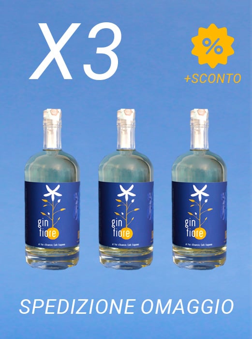 Image of Gin Fiore - 3 bottiglie