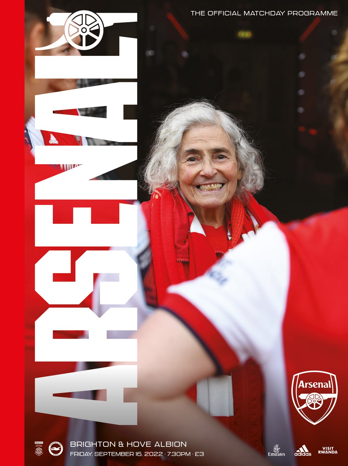 ARSENAL WOMEN V BRIGHTON & HA | FRIDAY, SEPTEMBER 16, 2022 ...