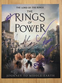 Image 1 of The Rings of Power Cast Multi Signed 14x11 Photo