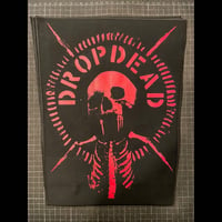 Image 4 of DROPDEAD Backpatch Designs 1 - 5