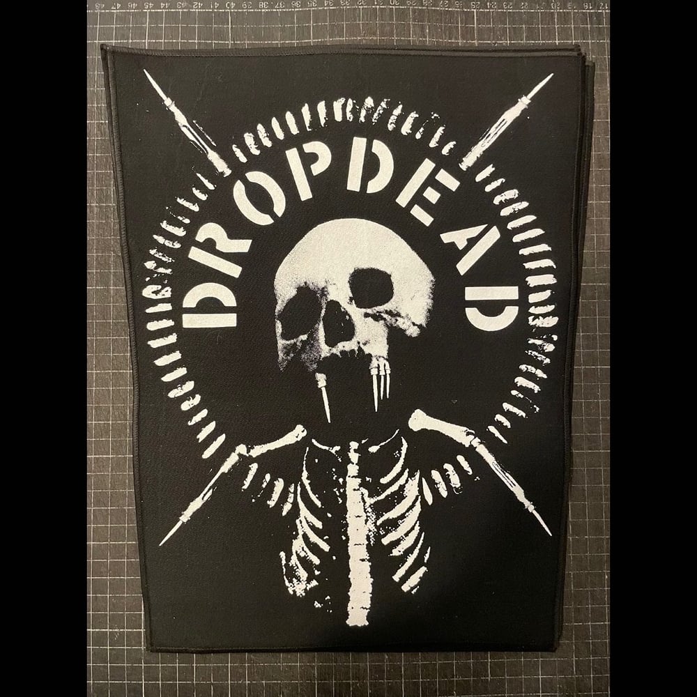 DROPDEAD Classic Old School Backpatches (PRE-ORDER)