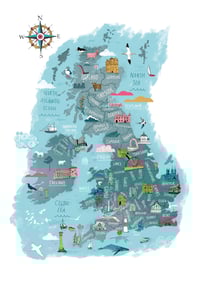 Image 1 of Map of the British Isles