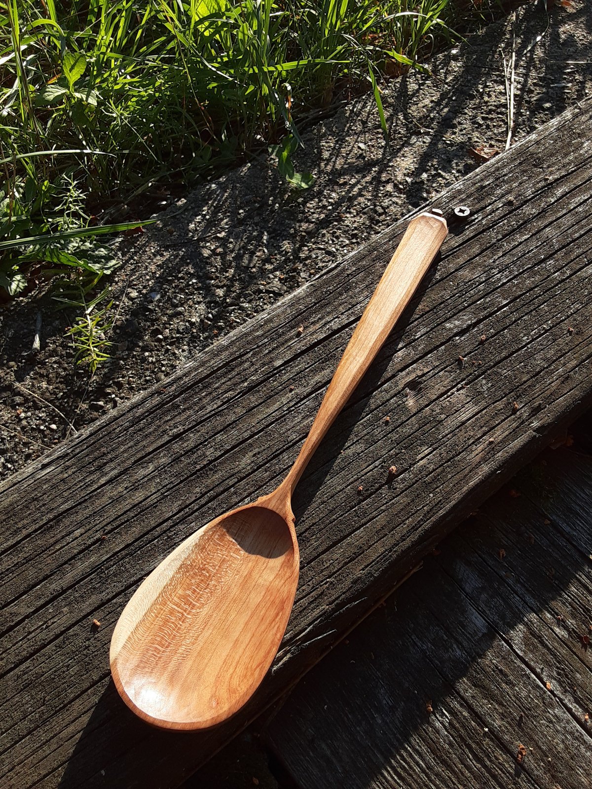 Image of Handcarved serving/cooking spoon! (One Available)