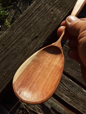 Image of Handcarved serving/cooking spoon! (One Available)