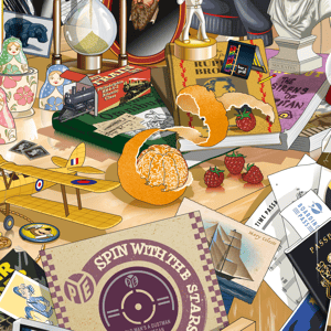 Image of 'Al Stewart: Admiralty Lights' Limited Edition Art Print