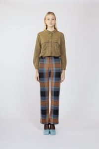 Image 3 of PANTALONE PALERMO CHECK NERO € 151 - 50%