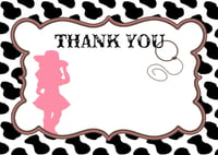 Cowgirl Thank You