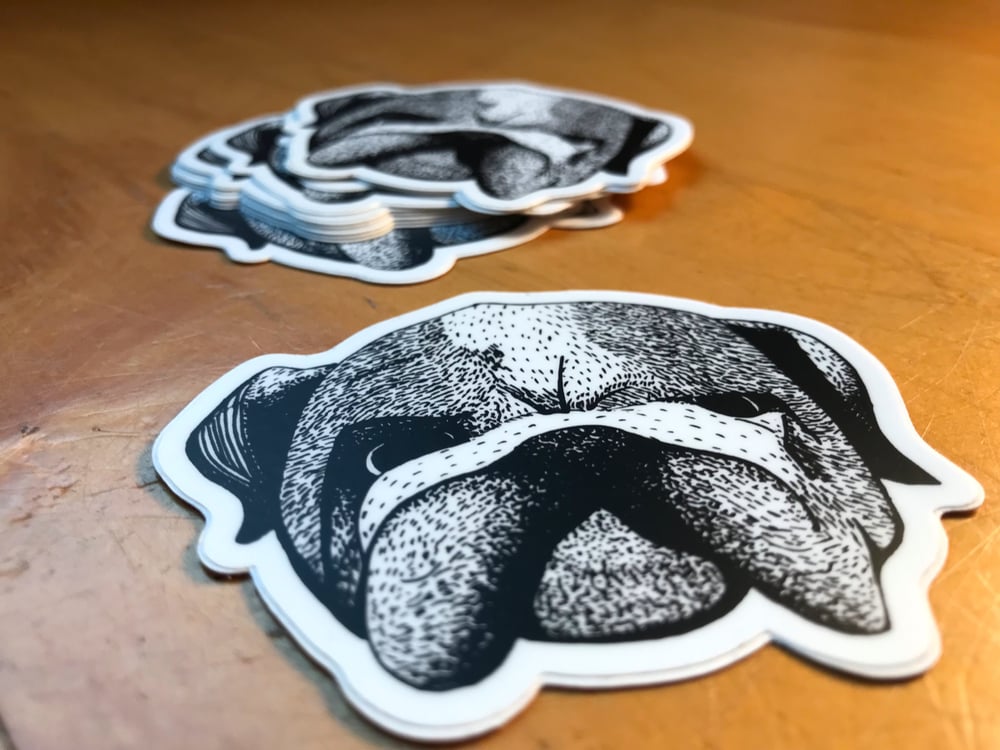 Bulldog Sticker