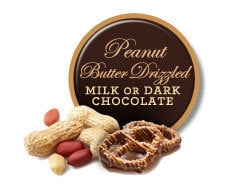 Image of Peanut Butter Flavored Chocolate Covered Pretzels
