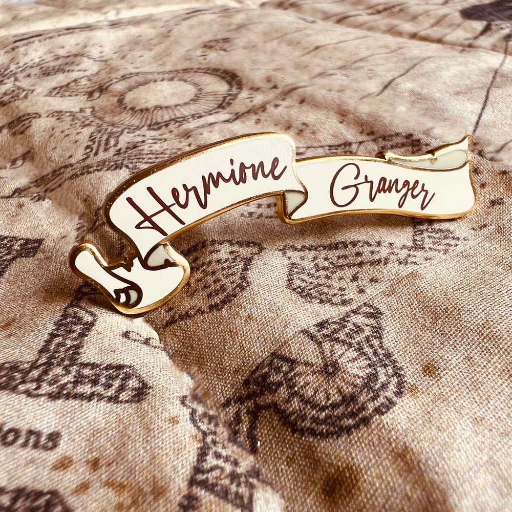 Image of Hermione Name Banner