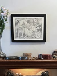 "The Old God" Facsimile Print (Framed)