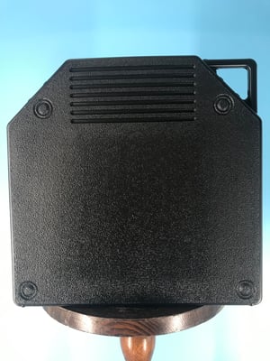 Image of Burlington Recording 1/2" x 10.5" Black Plastic TapeCare Case With Handle New