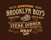 Image 2 of The Brooklyn Boys "Steak Dinner" T-shirt