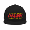 D.M.W.W.-FIGHTING SPIRIT STRONGER THAN DEATH SNAPBACK HAT 