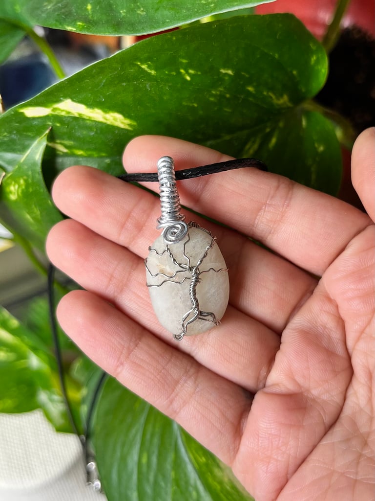 Tree of Life Rock Pendant
