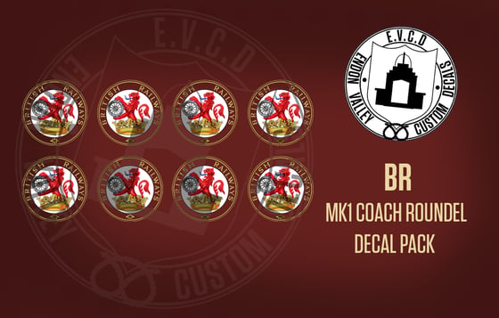 Image of BR MK 1 Coach Roundels