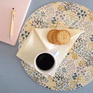 Image of 2 manteles individuales Belle redondos