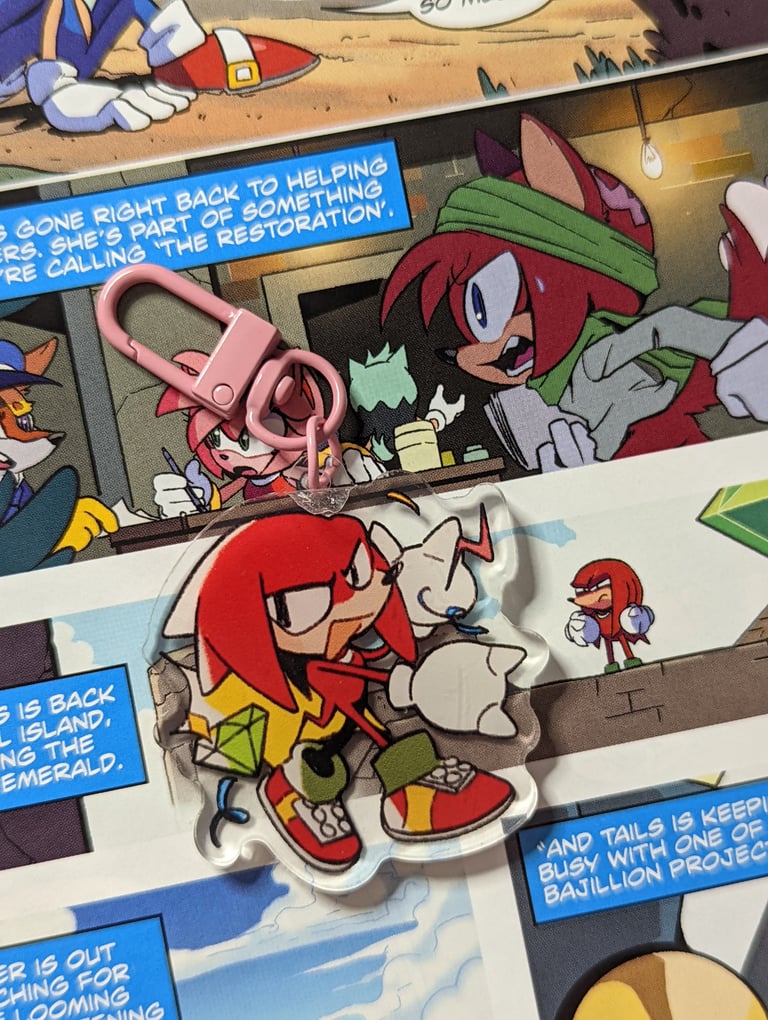 YEA SONIC acrylic charms Image 3