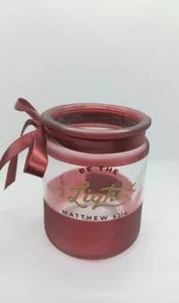 "Be The Light" Candle Holder