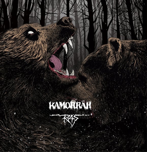 Image of KAMORRAH / RAS - Split LP