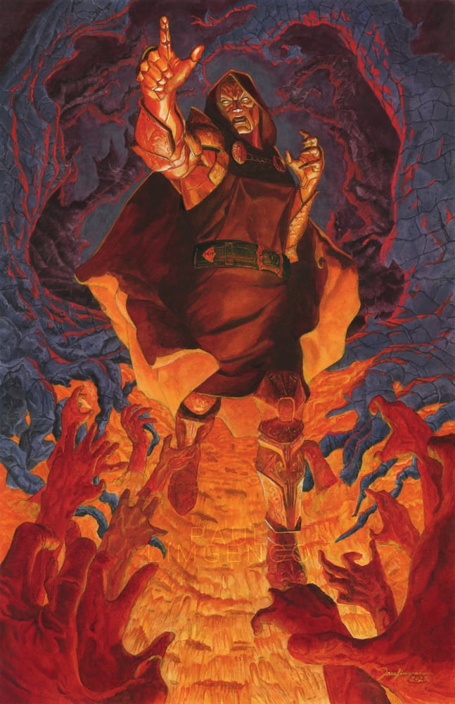 Image of Dr. Doom in Hell