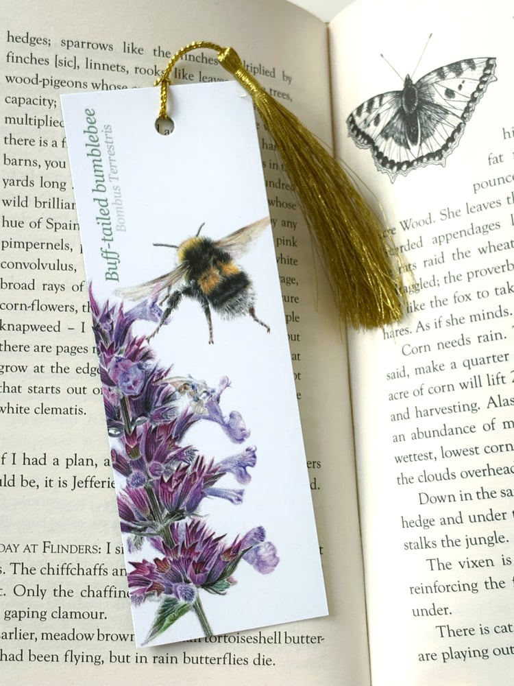 Image of Bumblebee bookmark
