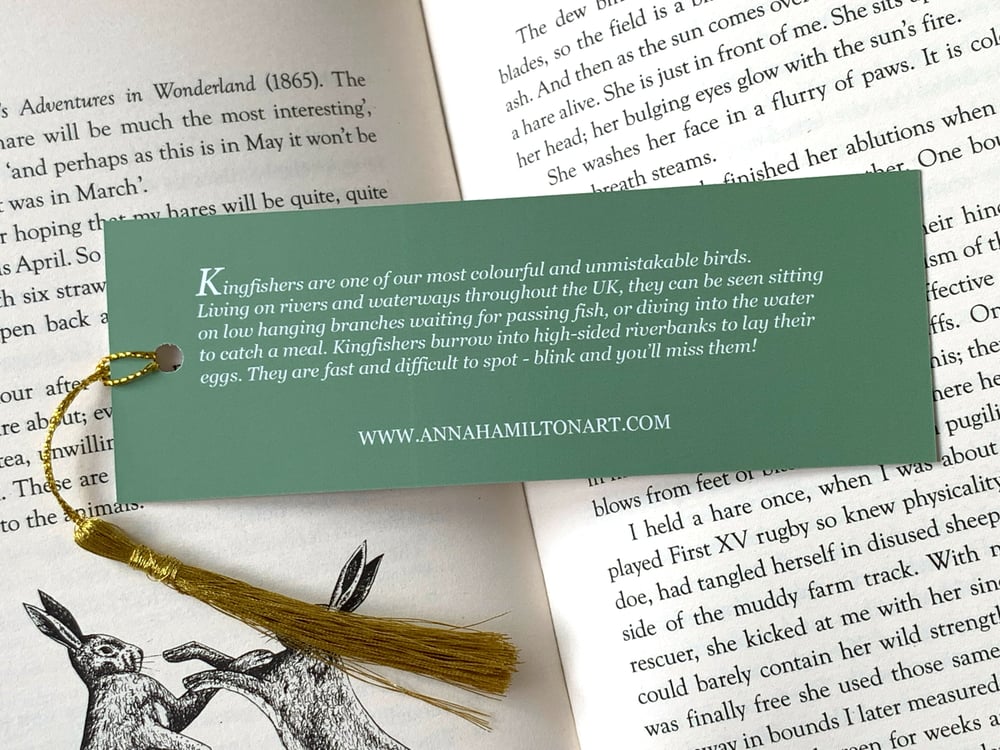 Image of Kingfisher Bookmark