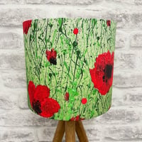 Image 2 of 'Poppy Meadow' lampshade