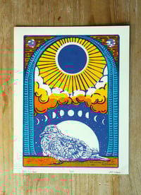 Image 2 of Dove Sun Moon Print
