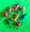 Vintage Munch Bunch Pencil Toppers (5 for $5 or 12 for $10)