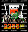 Apparel - Classic Oliver 2255 Row Crop, Rear Duals - TD 9D, TD 9L