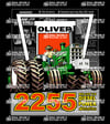 Apparel - Enhanced Oliver 2255 Row Crop, Rear Duals - TD 10