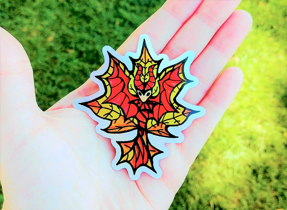 Image of Autumn Fae Holographic Vinyl Sticker