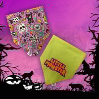 Image 1 of Monster Candy/ Little Monster REVERSIBLE bandana 