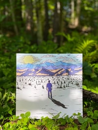 Image 2 of NOW AVAILABLE! Rah Zen "Upon the Apex" Blue Translucent 180g Vinyl