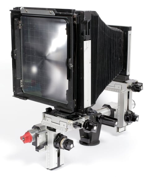 Image of Sinar P 8X10 5X7 4X5 multi format Camera kit with extras + FRESNEL