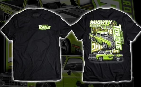 MIGHTY GREEN C10 T-SHIRT | Project Torque
