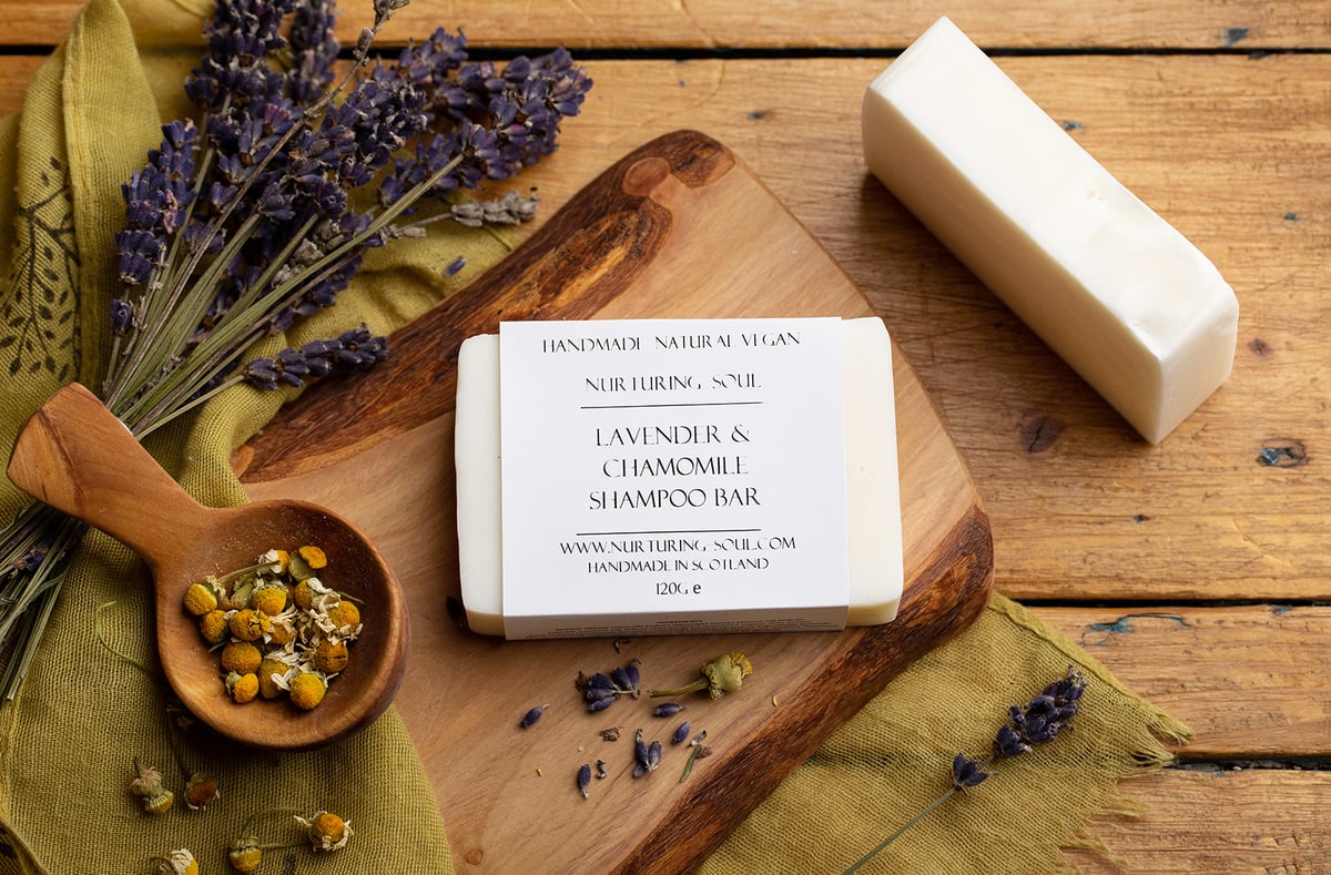 Image of Lavender and Chamomile shampoo & Body Bar