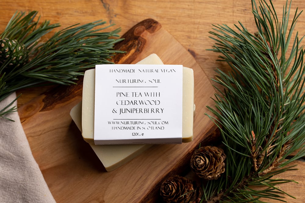 Image of Pine Tea with Cedarwood & Juniperberry Soap