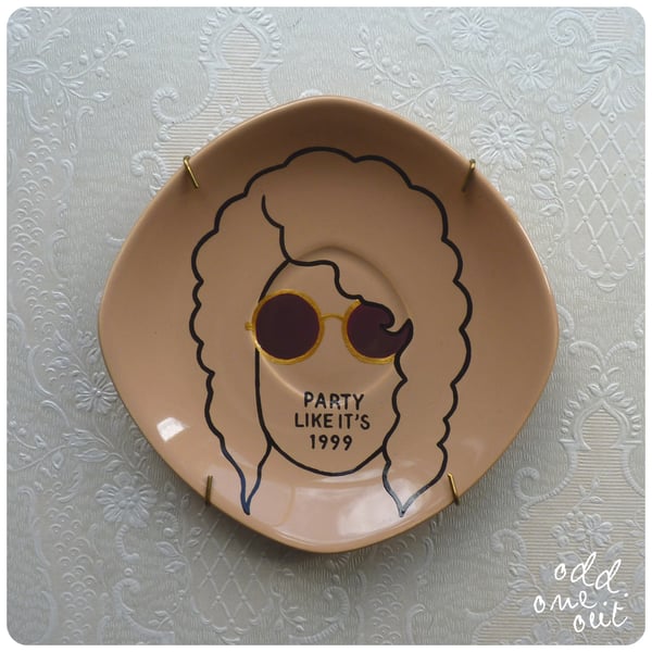 Image of Prince - Hand Painted Vintage Plate