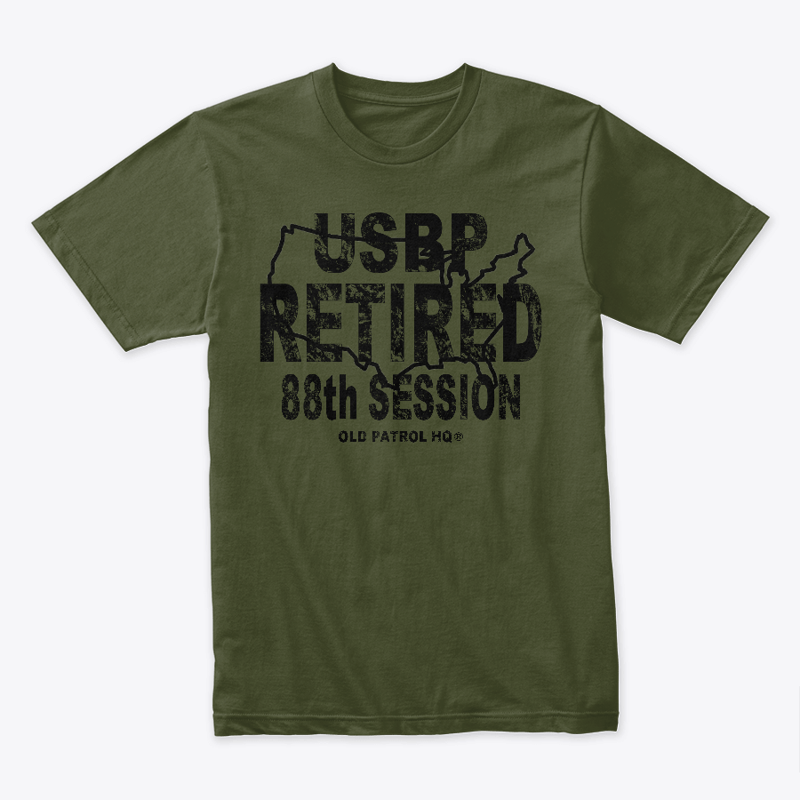 Image of USBP RETIRED CLASS / SESSION NUMBER TEES