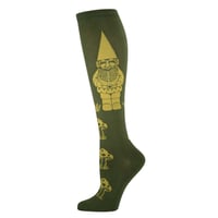 Gnome and Shroom Knee Socks