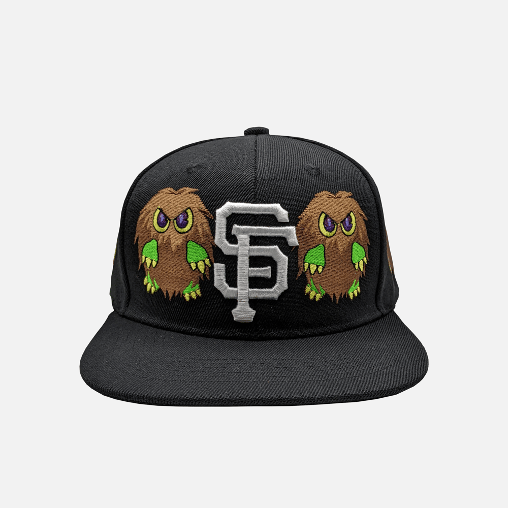 Image of SF GIANTS KURIBOH SNAPBACK (BLACK SB)