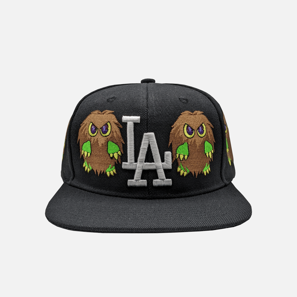 Image of LA DODGERS KURIBOH SNAPBACK (BLACK SB)
