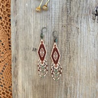 Image 2 of Timber earrings - Desert no.1